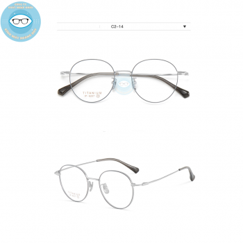 Gọng kính kim loại mã 6207